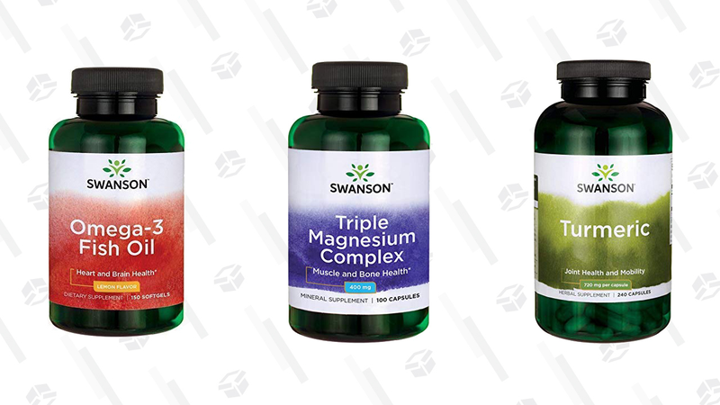Gold Box de vitaminas y suplementos Swanson | AmazonGráfico: Chelsea Stone